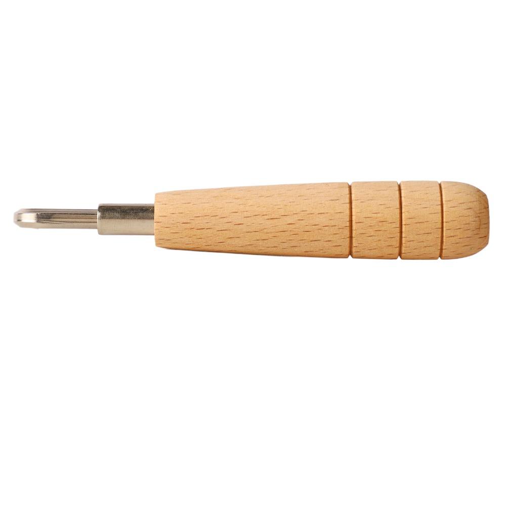 Non-Slip Grip Guitar Truss Rod Wrench Wood+Metal Hex Wrench Spanner Guitar Repair Tool  For Guitar