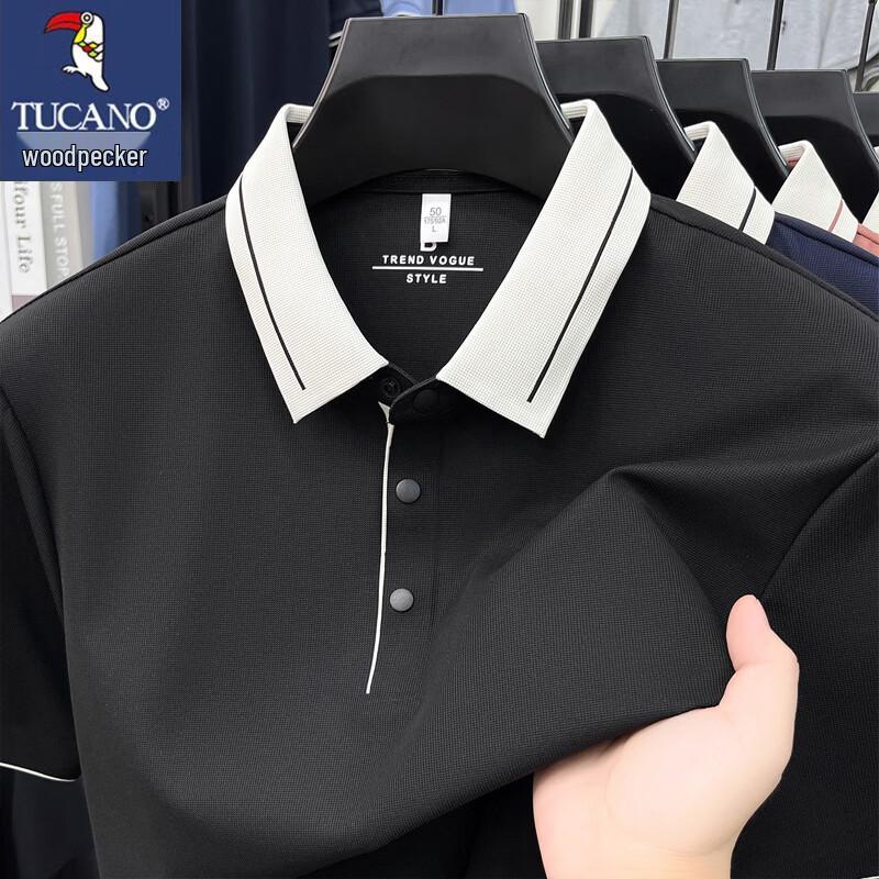 TUCANO Men s Ice Silk Short Sleeve Polo Shirt L/50