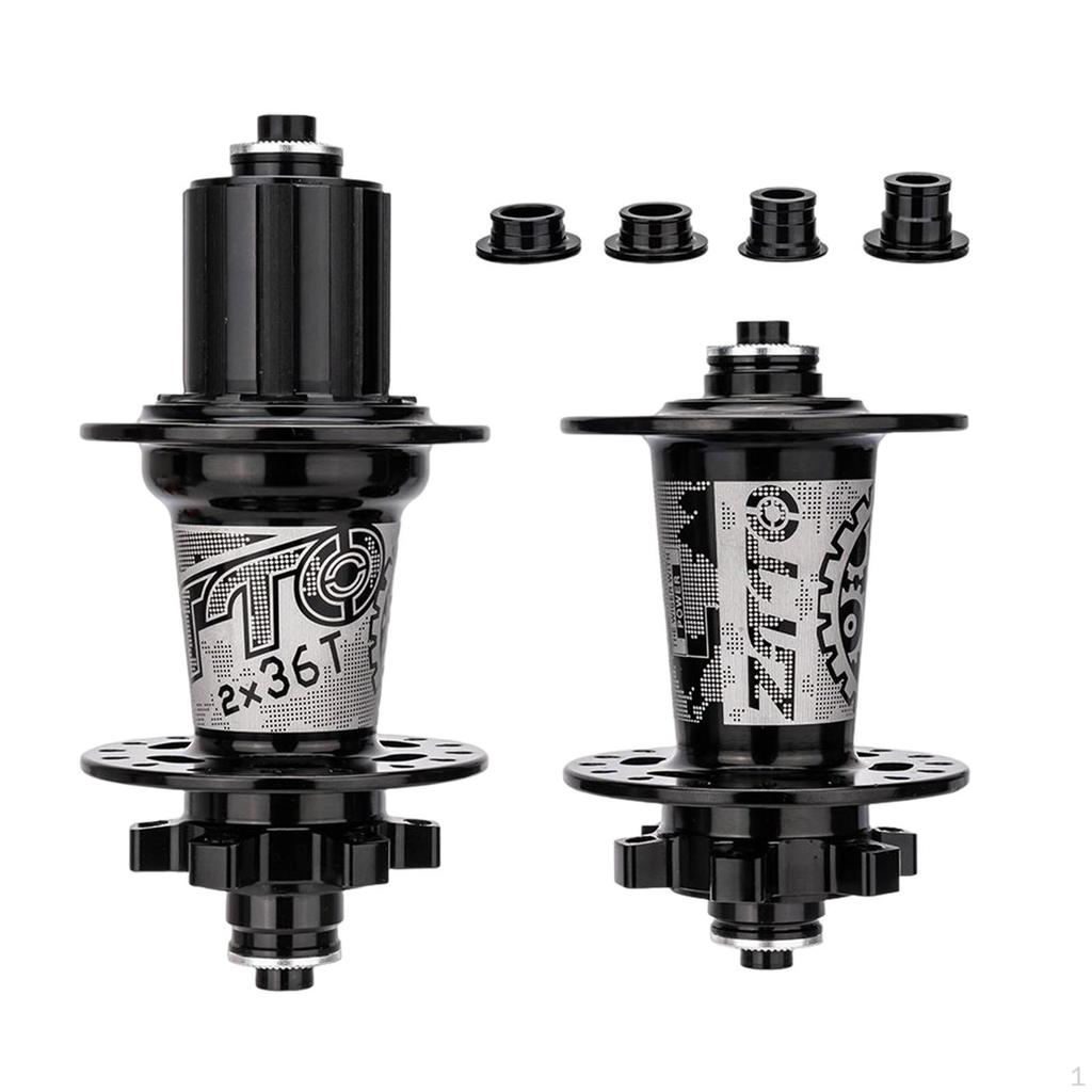 Bicycle Disc Brake Hubs 32 Hole Wheel Parts 8-13 Speeds Sealed Bearing Bike Set