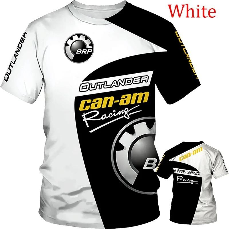 BRP Can-Am Extreme Sport Quick-dry Breathable Men Moto Race T-shirt Table Tennis Team Training Short Sleeve Top Clothes
