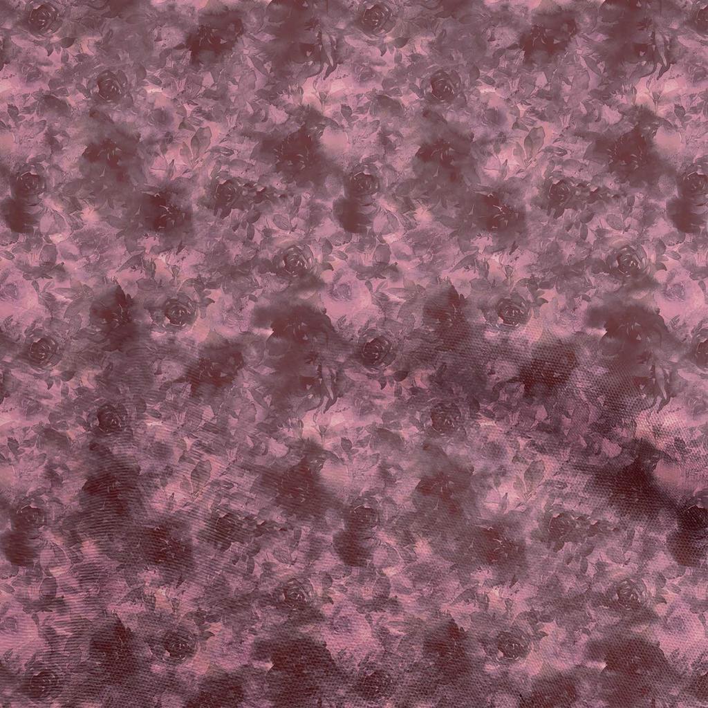 oneOone Cotton Poplin Blue Fabric Abstract Floral Dress Material Fabric Print Fabric By The Yard 42 Inch