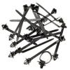 10/20PCS Car Nylon Black Cable Ties Push Mount Wire Harness Fastener Cable Clamp Clips Ties Management Car Wire Organizers