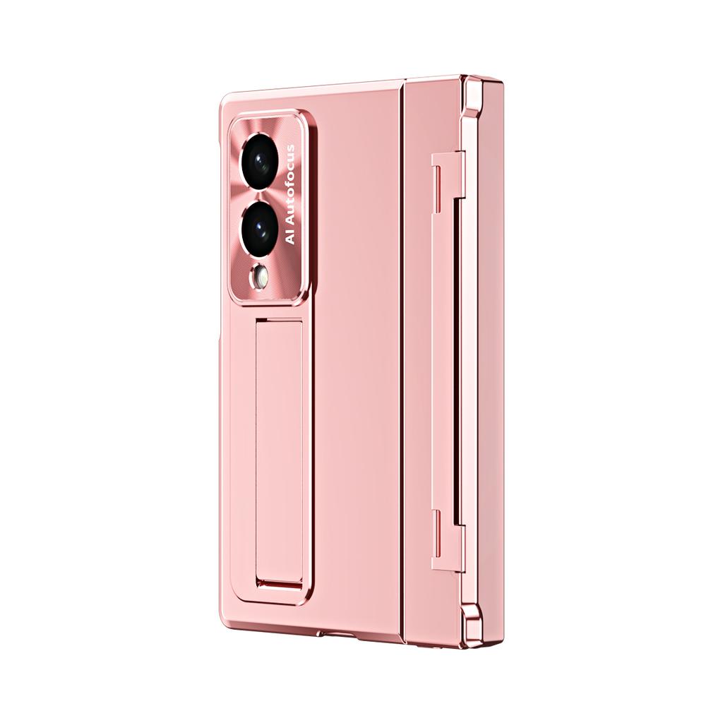 Estuche Chapado Para Samsung Galaxy Z Fold 8 7 6 5G Cargador Inalámbrico Magnético Protección de Bisagra Película Protectora Frontal Cubierta Trasera