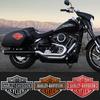 Metal Decorative Logo Motorcycle Car Stickers for Harley Davidson Car Sticker Badge Accessories