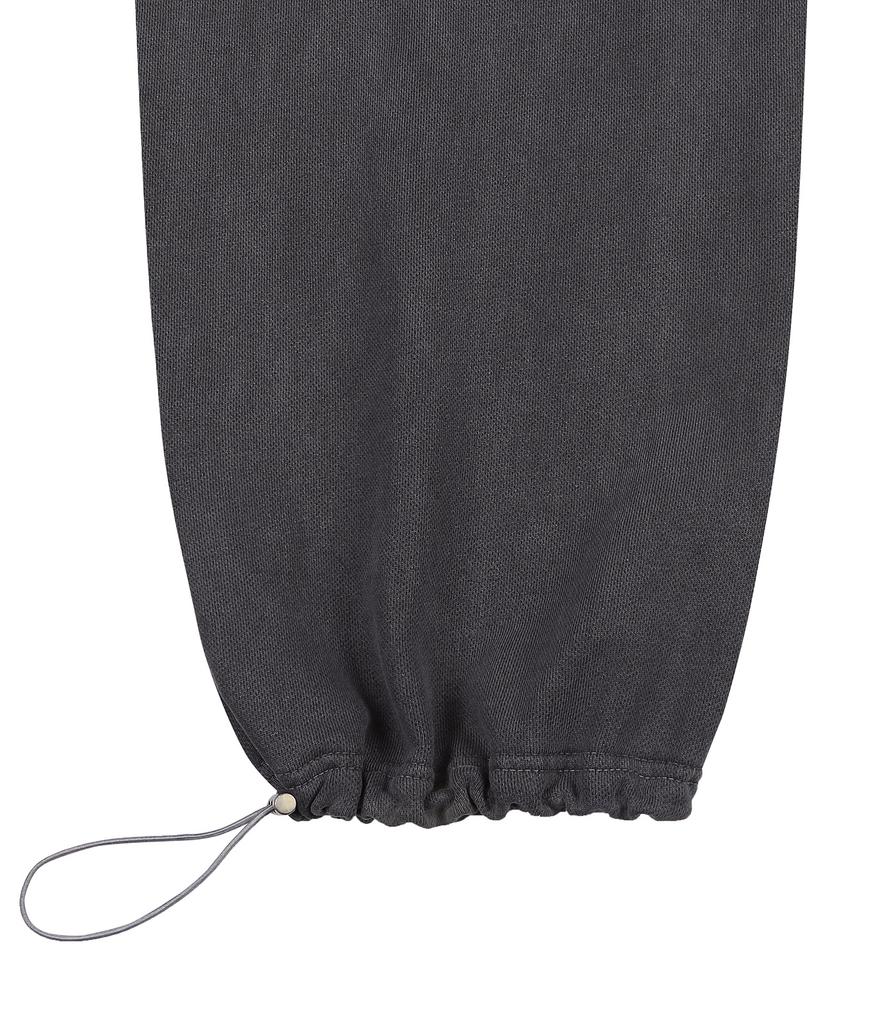 Beulluing Blueing Pigment Glow Wide Sweatpants[Charcoal]