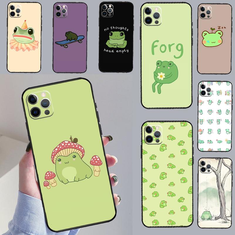 Cute Cartoon Frog For Huawei Nova Y60 Y70 Y90 Y72 Y73 Y61 Y91 7i 8i 11i 12i 12s 9 10 SE P20 P30 P40 Lite Case
