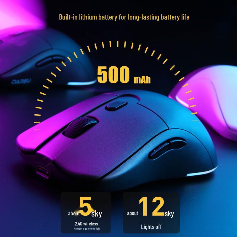 Dareu EM903 Leichte kabellose Gaming-Maus