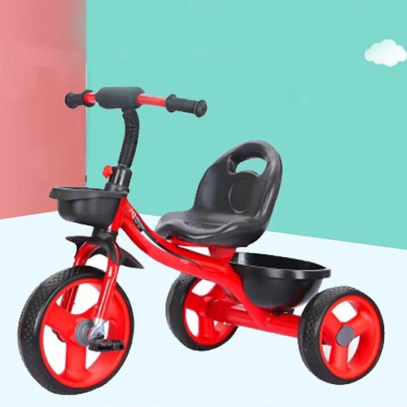 Airud 3-in-1 Kids Pedal Tricycle & Push Stroller (2-6 Years) (CN Version)