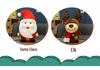 Creative Santa Claus Plush Ornaments - Christmas Festival Gifts