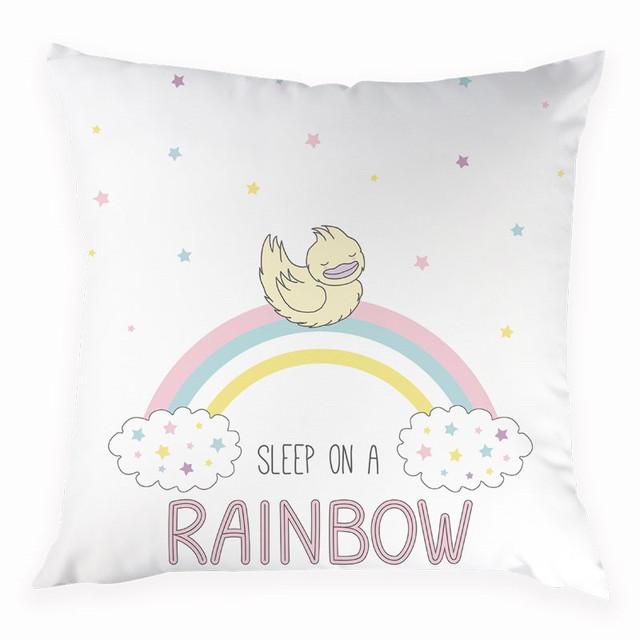 Bedroom Living Room Sofa Pillow Cover Decorative   Home Decor Cartoon Duck Animal Cushion
