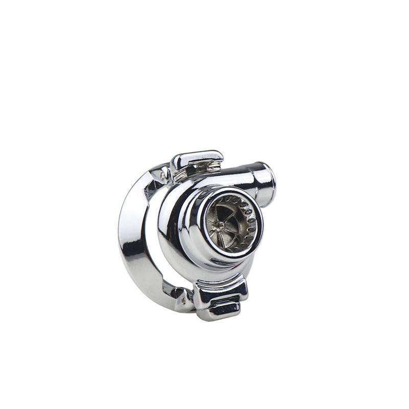 Metal Turbo Shaped Flip Cover Start Button Push Start Auto Ignition Button Cover Car Engine Push Start Stop Cover