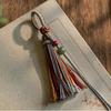 Handmade Woven Tibetan Tassel Pendant Keychain