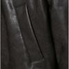 Womens French Style Pleated Pilot Jacket Casual Fashion Short Outerwear