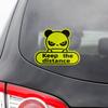 Generic Reflective Car Decal | Distance Retention Adhesive, High Visibility Car Decal, Self Adhesive Car Sticker for Cars, Motorcycles, Trucks
