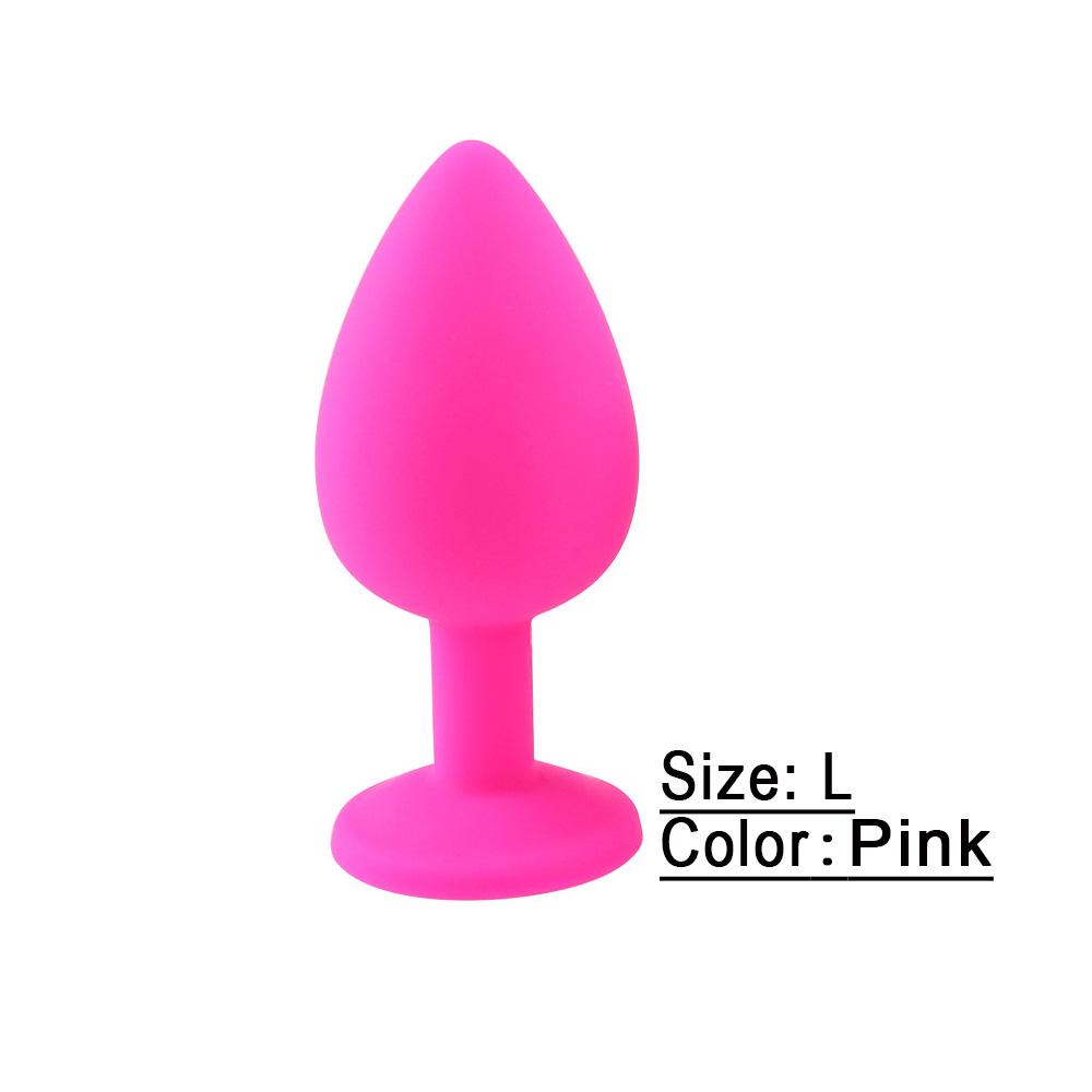New Silicone Butt Plug Anal Plug Unisex Sex Stopper 3 Different Size Adult Toys for Men/Women Anal Trainer for