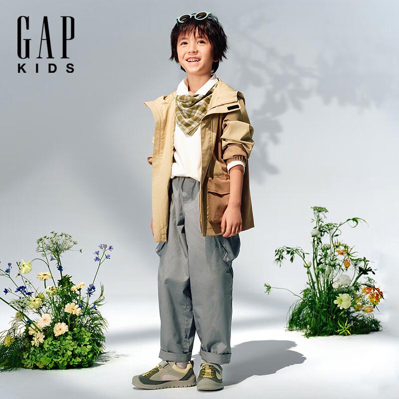 Gap Boys' Multi-Pocket Loose Cargo Pants