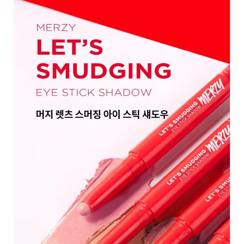 MERZY - Let's Smudging Eye Stick Shadow - 4 Colors
