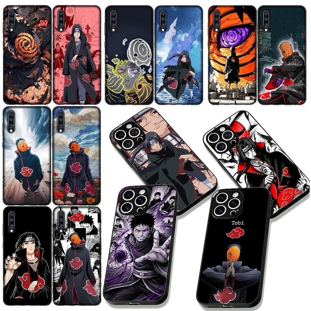 Obito Narutos Itachi Uchiha Tobi Cover for Samsung Galaxy A06 A05 A14 A50 A51 A52 A12 A13 A23 A70 A07 A25 A26 A72 A56 Phone Case