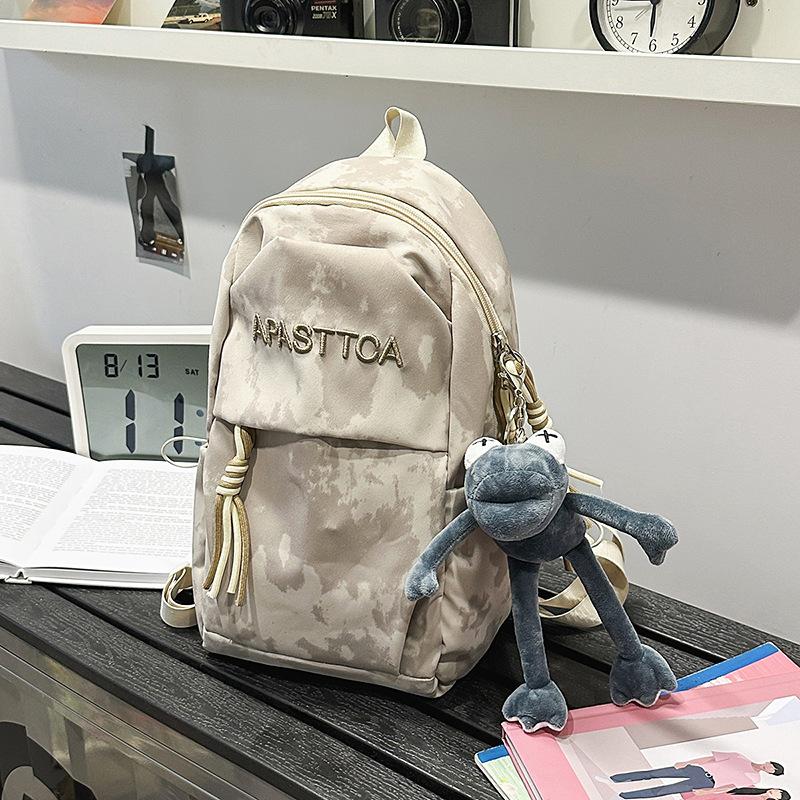 Small Backpack Female Student Versatile Go Out To Play Lightweight Small College Student Travel Backpack Male Trend Schoolbag