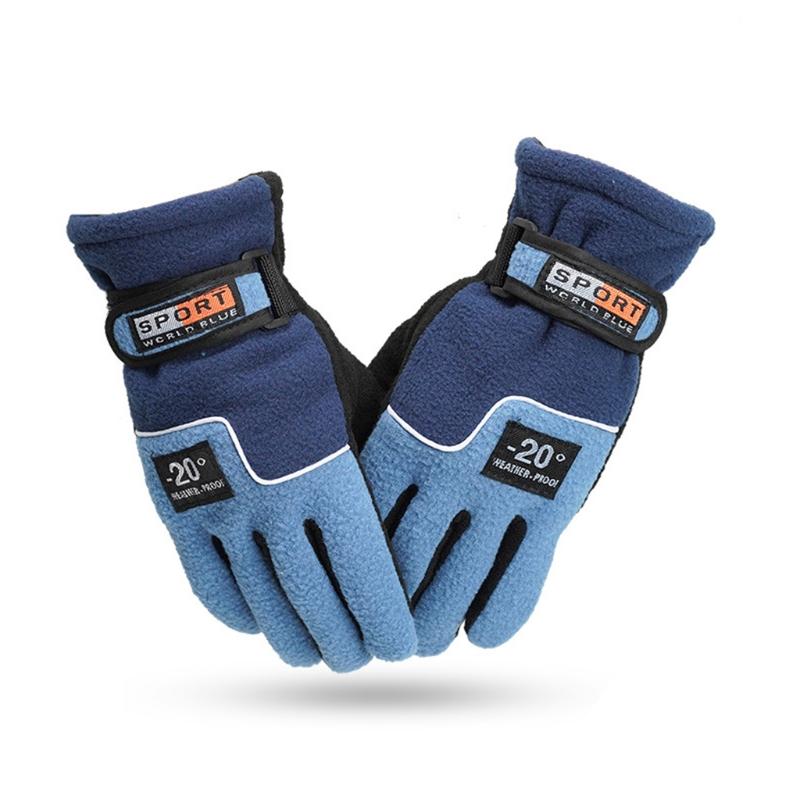 Men Women Winter Gloves Warm Thermal Anti-slip Outdoor Running Snowboard Gloves