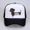 Personalized Cotton Kawaii Dachshund Baseball Cap for Unisex Women Adjustable Sausage Badger Wiener Dog Dad Hat Sports Mesh Hats