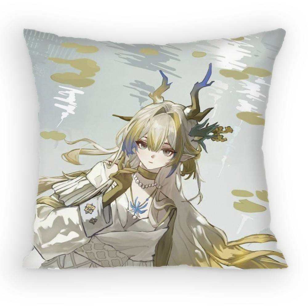 

Игра Arknights SHU Наволочка Диван Гостиная для Спальни Автомобиль Изголовье Спинка Подушка Квадратная Подушка Время для Сна 30x30 cm