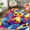 1Pc Pikachu Energy Burst Rug, Office Carpet Indoor Outdoor Doormat, Non-Slip, Comfortable, Living, Christmas Halloween, Xmas Gift N1460