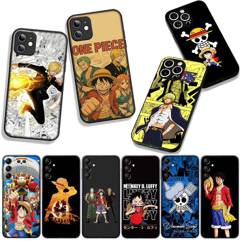 Phone Cover Comics Luffy Sanji One Piece Casing for Apple iPhone 17 16 11 Pro XS Max XR 6 7 8 Plus + 16E SE 2020 Air 5 8+ Case