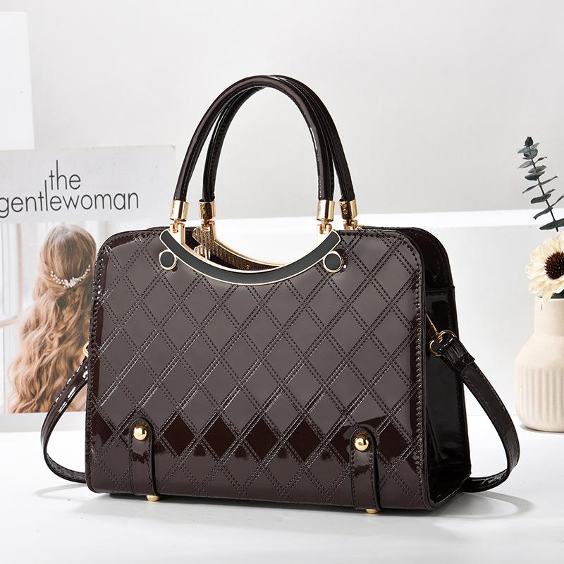 

2024 Новая модная женская ручная сумка большой вместимости, универсальная сумка через плечо для офиса и работы, для шопинга, сумки-мессенджеры 28x11x21cm