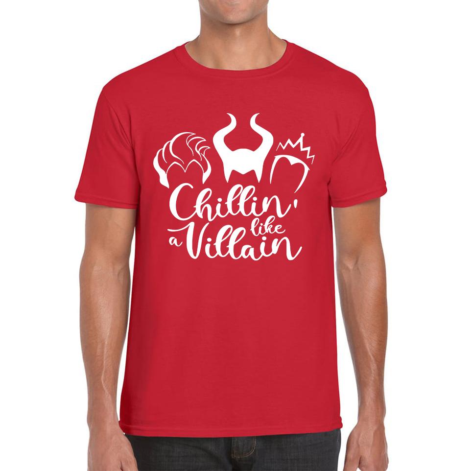Sanderson Sister Maleficent Spoof Chillin Like A Villain Unisex Mens T Shirt Womens Tops Tees S