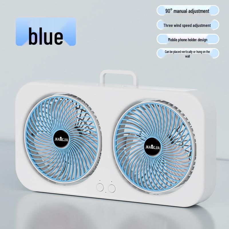 New USB Rechargeable Folding Fan: Long Battery Life, Retractable Design for Indoor/Outdoor Use