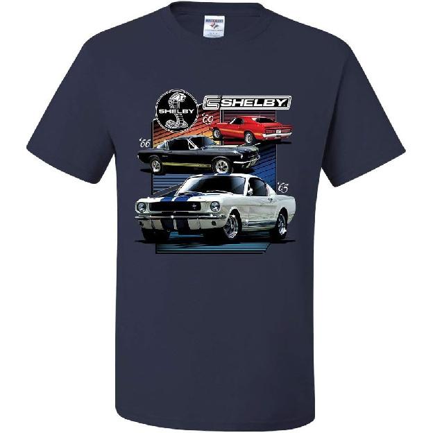 Ford Mustang Shelby GT350 GT500 T-Shirt American Muscle Cars Herren T-Shirt