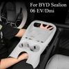 For BYD Sealion 06 EV/Dmi All-inclusive Central Control Gear Pad Silicone Water Cup Wireless Charging Non-slip Accessories