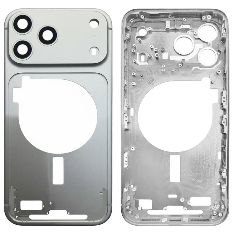 For iPhone 17 Pro Middle Frame Bezel Plate with Camera Lens Cover
