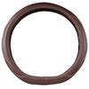 D Shape Car Steering Wheel Cover Wrap Fit For VW Sharan Passat Caddy Touran Tiguan 2015-On Teramont Atlas T-Roc T-cross 2017-On
