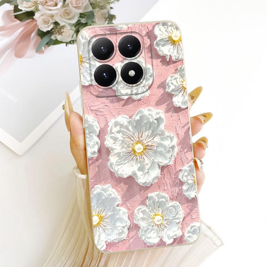 Phone Case For Xiaomi 15T Pro New Fashion Black Cat Cartoon Dragon Animals Pattern Bumper For Xiaomi Mi 15T Liquid Silicone Capa
