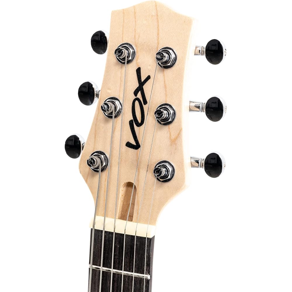 VOX (Vox) Mini Guitar SDC-1 Mini BK Black Short Scale Regular Tuning Compatible Perfect for Women...