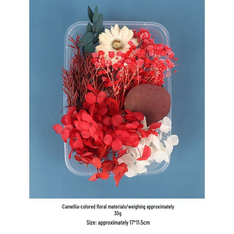 Changbaosen DIY Preserved Flower Decor Sticker Kit