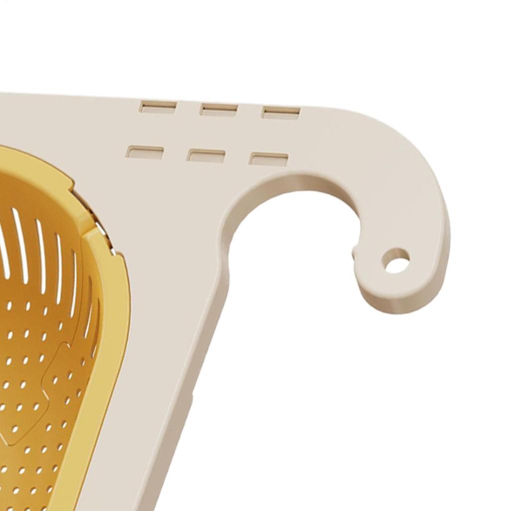 Sink Strainer Basket Press Pouring No-Drill Food Catcher Kitchen Faucet Strainer Basket For Vegetables Fruits Bar Home Food Prep