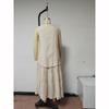 Abito Lungo Plissettato Donna Moda Primavera Scollo a V Ampio Abito Maxi Estivo Senza Maniche Canotta Boho Abito da Spiaggia