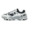 Fila Oakmont 2 Fabric Synthetic Leather TPU Retro Shock Absorbing Durable Low Top Lifestyle Shoes Men Sneakers Black Gray F12M312109FBA