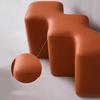 Nordic Shoe Changing Stool Luxury Low Stools Minimalist Aesthetic Modern Living Room Stool Relaxing Decorative Entrance Stools