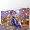 ROCCIA Anime Game W-Wuthering Waves Mousepad Mouse Mat Desk Mat With Pad Gaming Accessories Prime Gaming XXL Keyboard Pad Padd