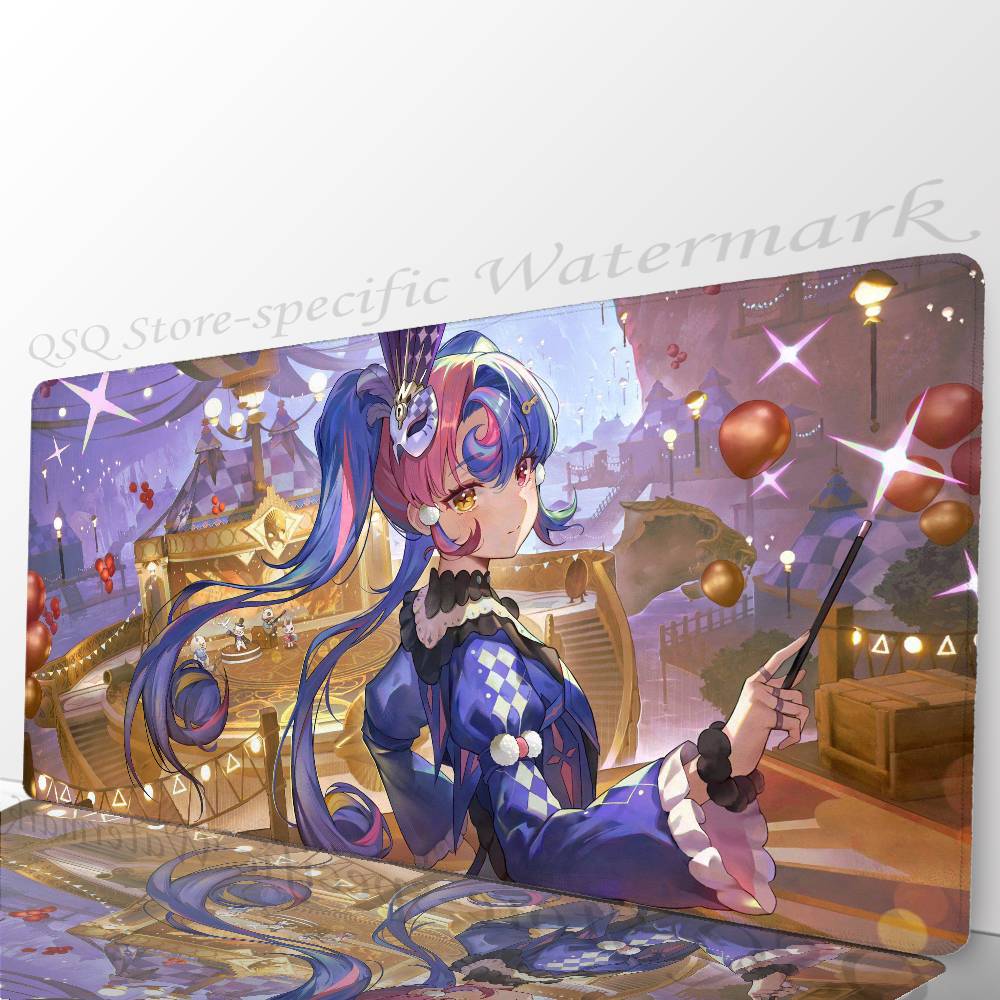

ROCCIA Anime Game W-Wuthering Waves Mousepad Mouse Mat Desk Mat With Pad Gaming Accessories Prime Gaming XXL Keyboard Pad Padd LockEdge700x300x2mm