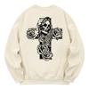 KAN6312 Kmc0134 Yeomwon Fleece-Lined Sweatshirt - Cream