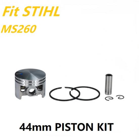 

44mm Piston Ring 1.5mm Thickness Kit Fit For STIHL 026 MS260 Chainsaw Engine Repair Replace Motor Part 1121 030 2001 1 x Piston Kit