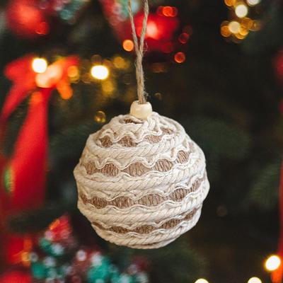 Christmas Ball Ornament Pendant Decor Boho Hanging Xmas for Home Birthday