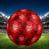 1 pz Pallone da Calcio Standard Taglia 5, Palloni da Calcio, Pallone da Calcio con Motivo di Squadra di Calcio, Cucito a Macchina, Pallone per Allenamento e Partita all'Aperto