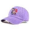 HUNTR/X Anime Girls Embroidered Baseball Cap, Vintage Washed Cotton Adjustable Dad Hat, Unisex Casual Sun Hat for Fans