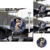 Acrylic Flat Surface Angel Car Pendant With Minimalist Design For Vehicle Interior Decor